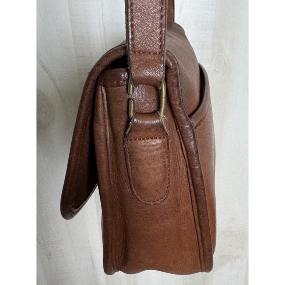 VTG COACH #9790 City Bag Leather Crossbody Shoulder Purse Brown - Picture 5 of 16
